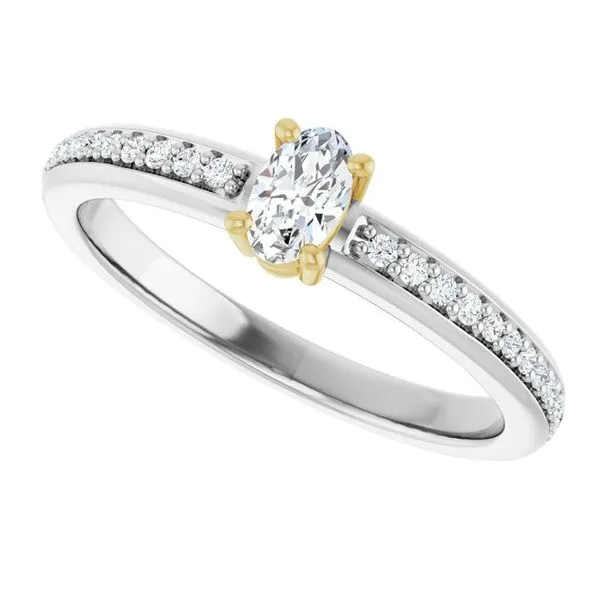 Solitaire Engagement Ring Image 5 Northwood Jewelers Northwood, OH