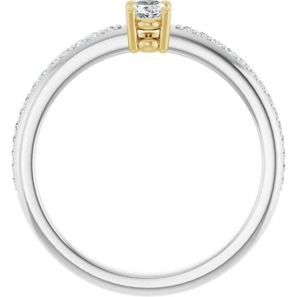 Solitaire Engagement Ring Image 2 J. West Jewelers Round Rock, TX