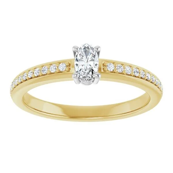 Solitaire Engagement Ring Image 3 Northwood Jewelers Northwood, OH