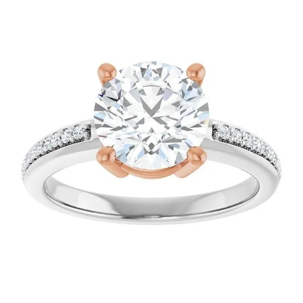 Solitaire Engagement Ring Image 3 Northwood Jewelers Northwood, OH
