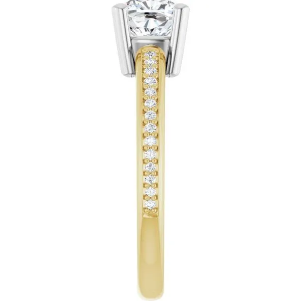 Solitaire Engagement Ring Image 4 Arezzo Jewelers Elmwood Park, IL