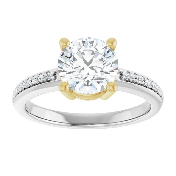 Solitaire Engagement Ring Image 3 Arezzo Jewelers Elmwood Park, IL