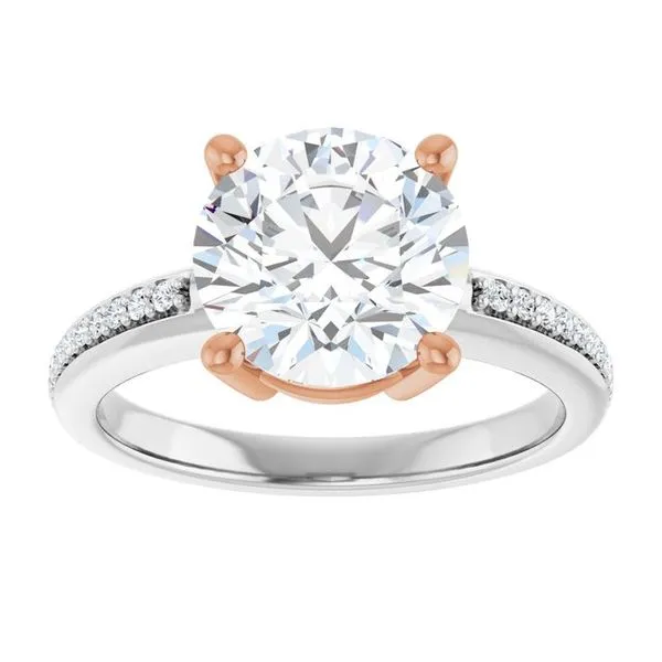 Accented Engagement Ring Image 3 Mark Jewellers La Crosse, WI