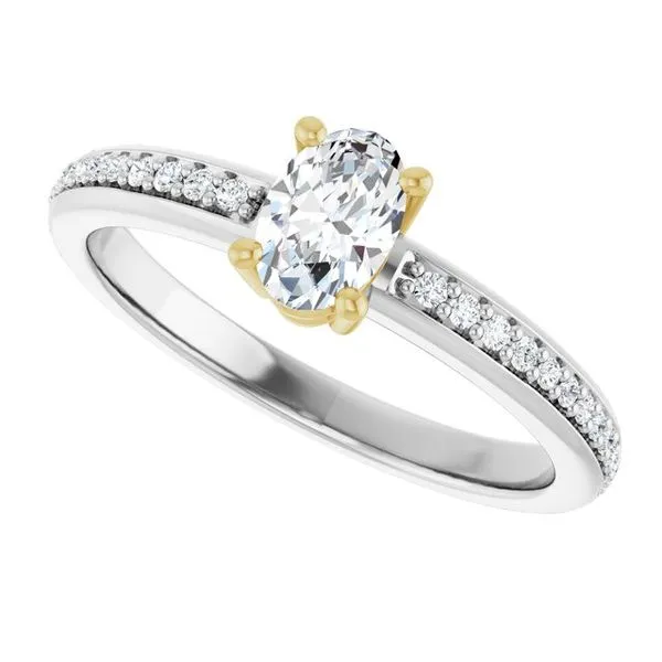 Accented Engagement Ring Image 5 Mark Jewellers La Crosse, WI