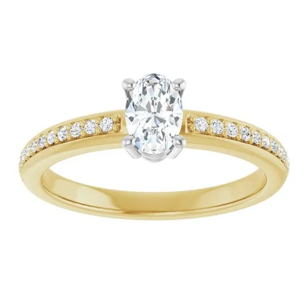 Solitaire Engagement Ring Image 3 Northwood Jewelers Northwood, OH