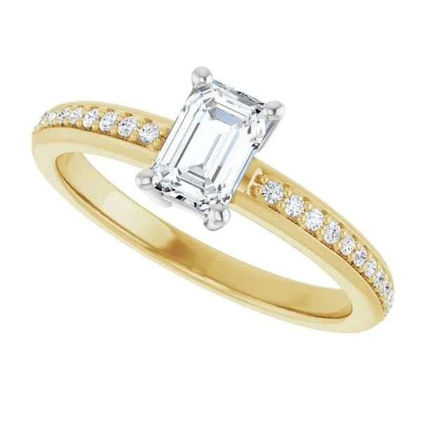 Accented Engagement Ring Image 5 Mark Jewellers La Crosse, WI