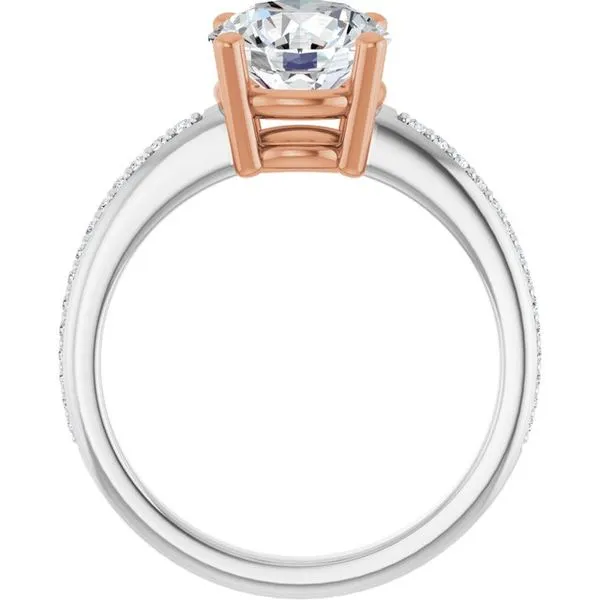 Accented Engagement Ring Image 2 Mark Jewellers La Crosse, WI