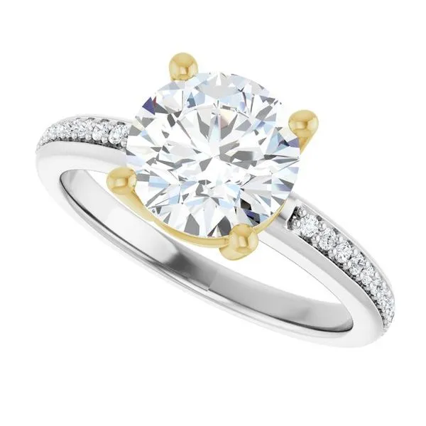 Accented Engagement Ring Image 5 Mark Jewellers La Crosse, WI