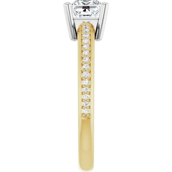 Solitaire Engagement Ring Image 4 Northwood Jewelers Northwood, OH