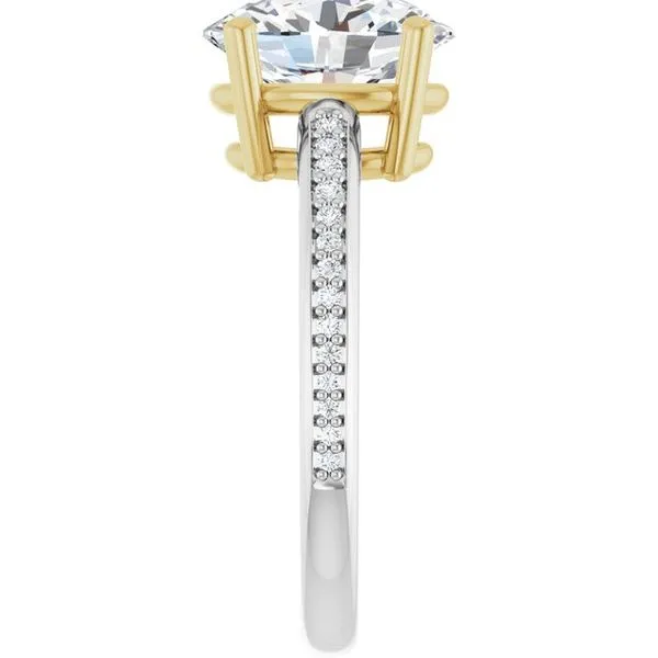 Solitaire Engagement Ring Image 4 Arezzo Jewelers Elmwood Park, IL