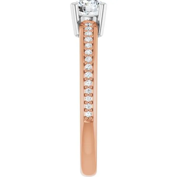 Solitaire Engagement Ring Image 4 Northwood Jewelers Northwood, OH