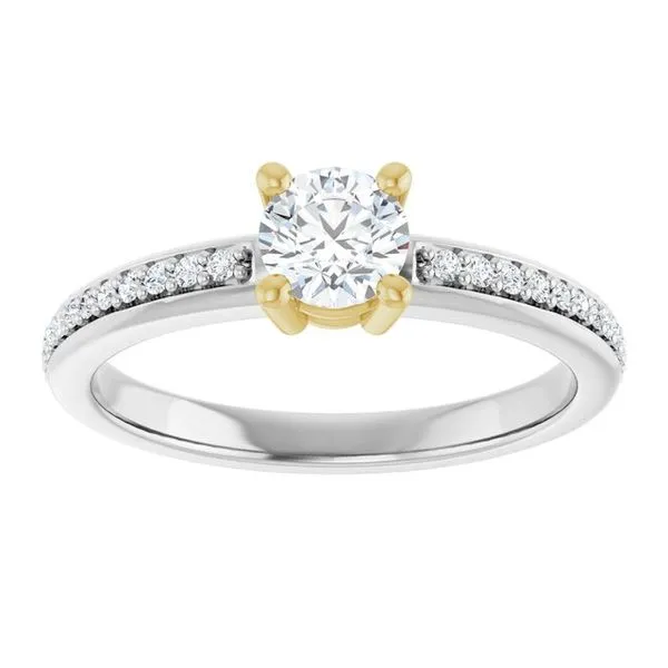 Accented Engagement Ring Image 3 Mark Jewellers La Crosse, WI
