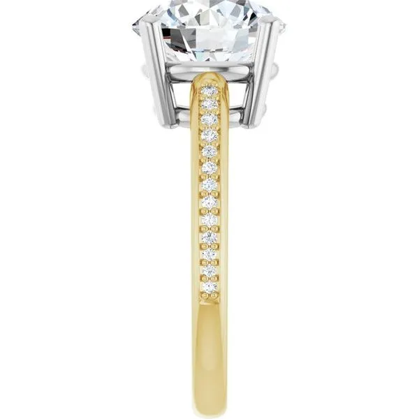 Solitaire Engagement Ring Image 4 Northwood Jewelers Northwood, OH