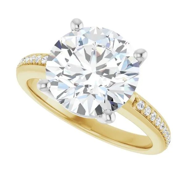 Solitaire Engagement Ring Image 5 Collard Jewelers League City, TX