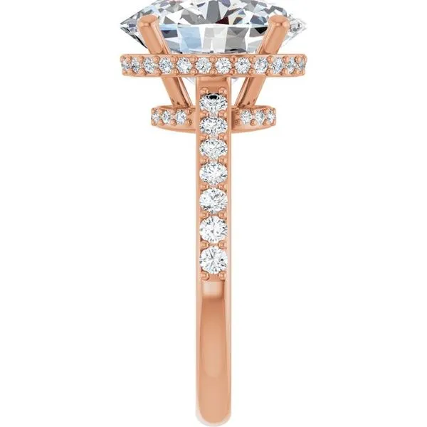 Hidden Halo-Style Engagement Ring Image 4 Austin's Fine Diamonds & Jewelry Lyndhurst, NJ