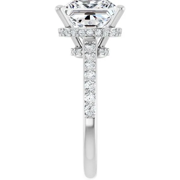 Hidden Halo-Style Engagement Ring Image 4 Mark Jewellers La Crosse, WI