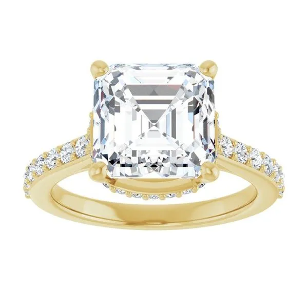 Hidden Halo-Style Engagement Ring Image 3 Natale Jewelers Sewell, NJ