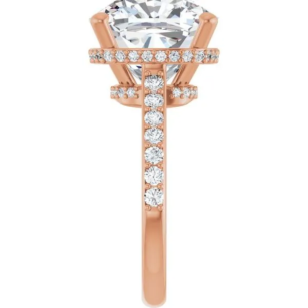 Hidden Halo-Style Engagement Ring Image 4 Arezzo Jewelers Elmwood Park, IL