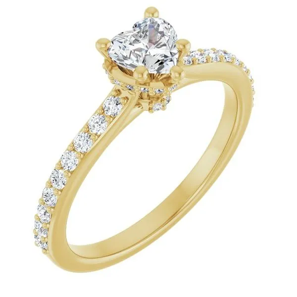 Hidden Halo-Style Engagement Ring J. Thomas Jewelers Rochester Hills, MI