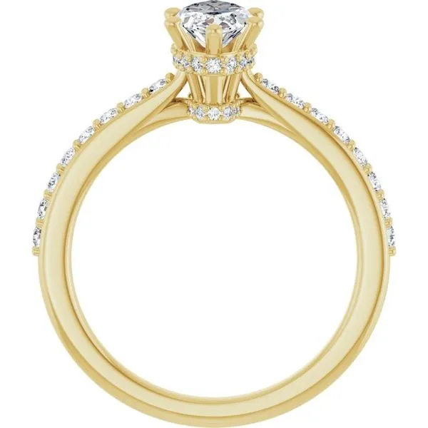 Hidden Halo-Style Engagement Ring Image 2 Jimmy Smith Jewelers Decatur, AL