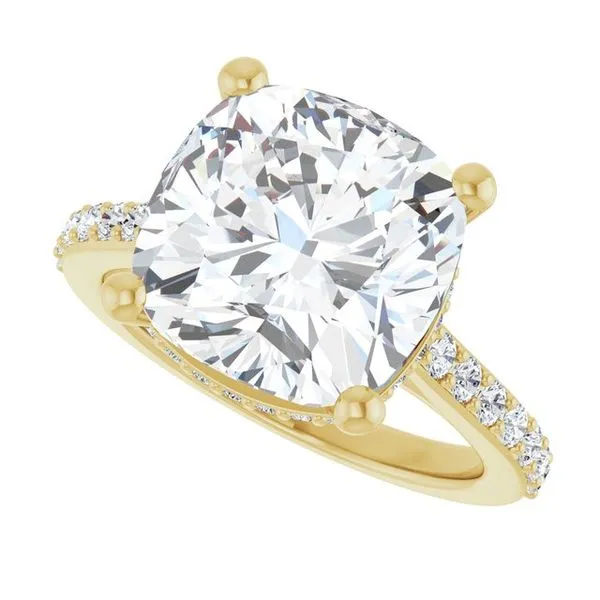 Hidden Halo-Style Engagement Ring Image 5 Mark Jewellers La Crosse, WI