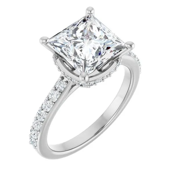 Hidden Halo-Style Engagement Ring Austin's Fine Diamonds & Jewelry Lyndhurst, NJ