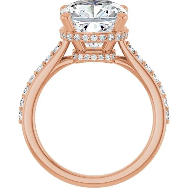 Hidden Halo-Style Engagement Ring Image 2 Mark Jewellers La Crosse, WI