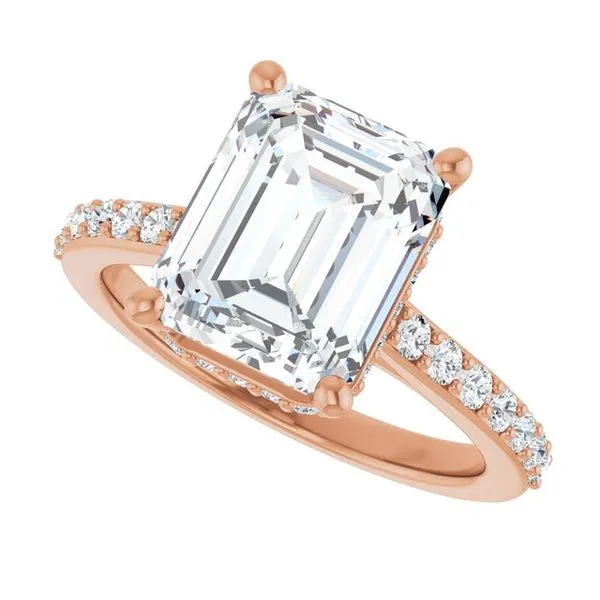 Hidden Halo-Style Engagement Ring Image 5 Mark Jewellers La Crosse, WI