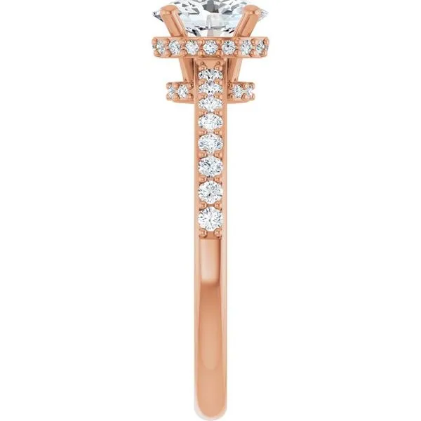 Hidden Halo-Style Engagement Ring Image 4 Arezzo Jewelers Elmwood Park, IL