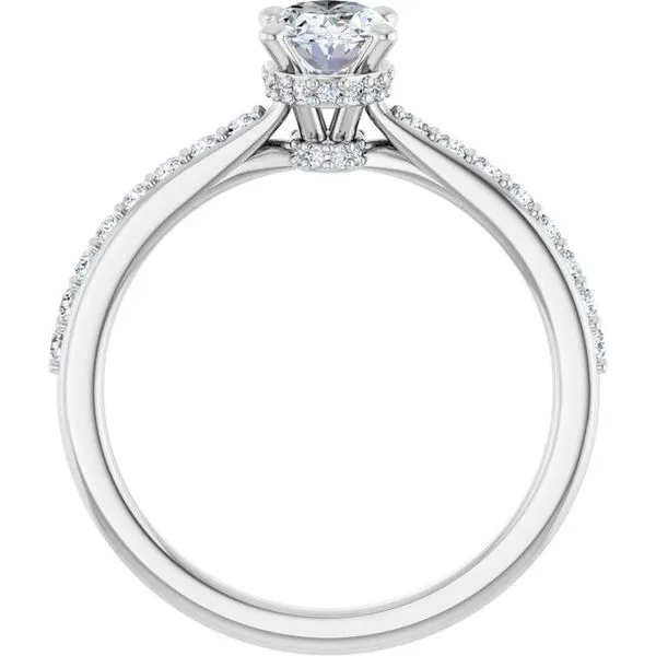 Hidden Halo-Style Engagement Ring Image 2 Mark Jewellers La Crosse, WI
