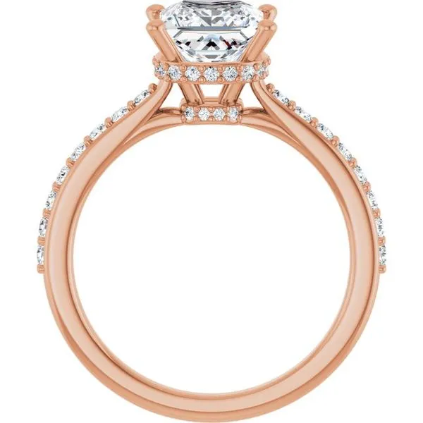 Hidden Halo-Style Engagement Ring Image 2 J. Thomas Jewelers Rochester Hills, MI