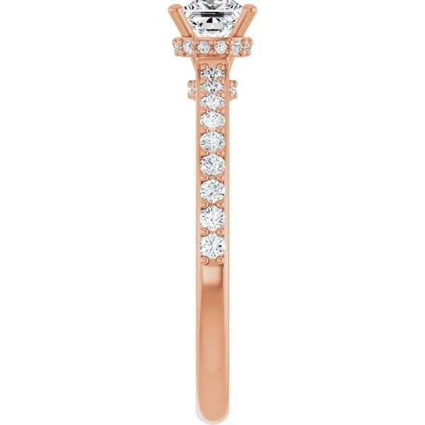 Hidden Halo-Style Engagement Ring Image 4 Natale Jewelers Sewell, NJ