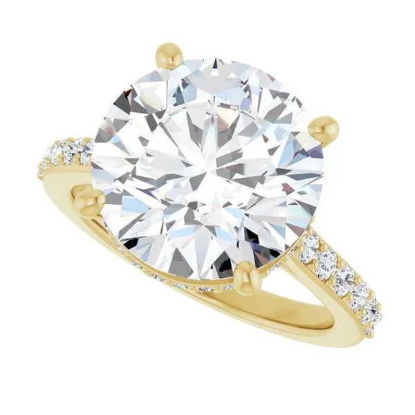 Hidden Halo-Style Engagement Ring Image 5 Shipley's Fine Jewelry Hampstead, MD