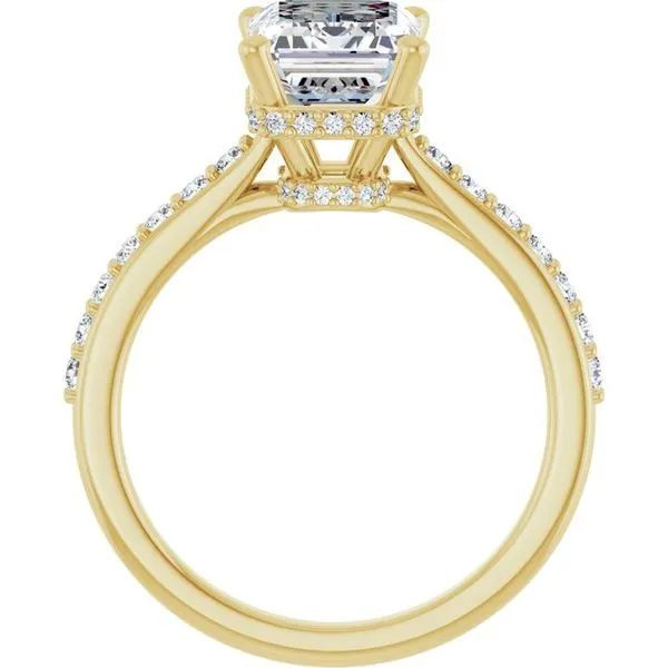 Hidden Halo-Style Engagement Ring Image 2 J. Thomas Jewelers Rochester Hills, MI