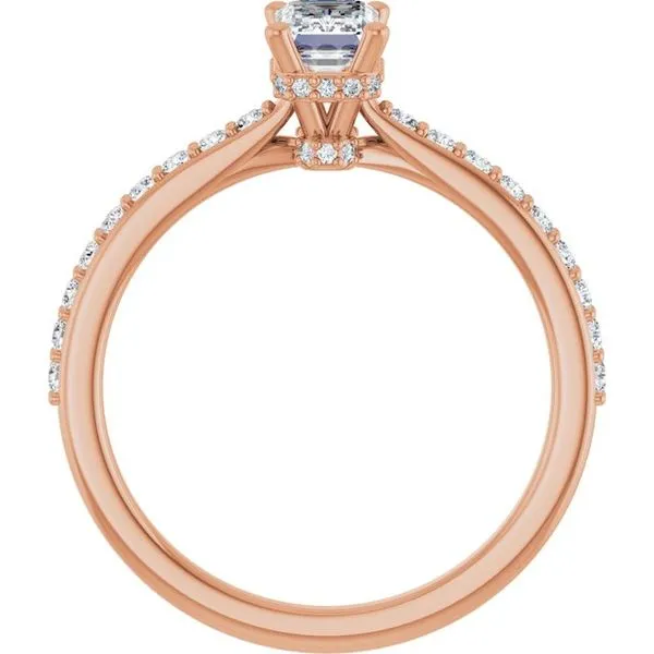 Hidden Halo-Style Engagement Ring Image 2 Mark Jewellers La Crosse, WI