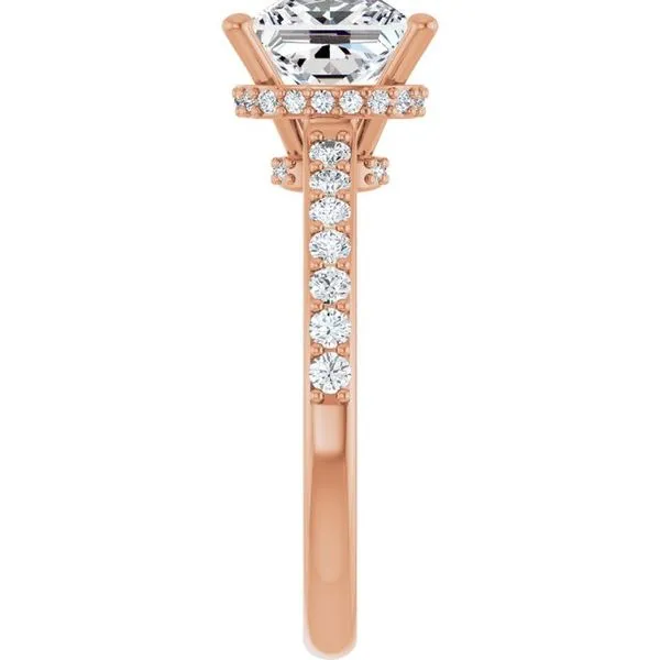 Hidden Halo-Style Engagement Ring Image 4 Mark Jewellers La Crosse, WI