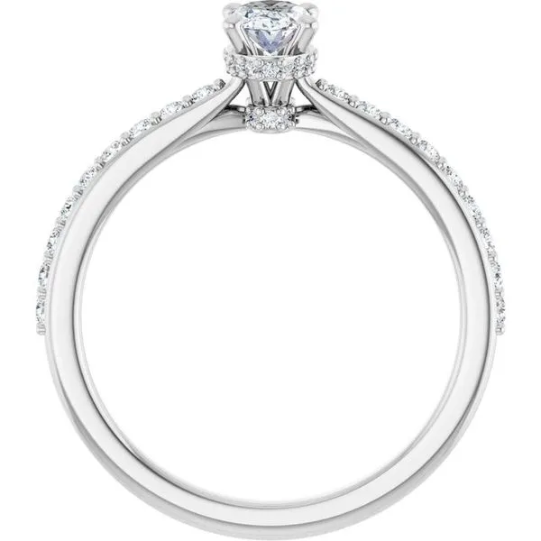 Hidden Halo-Style Engagement Ring Image 2 Mark Jewellers La Crosse, WI