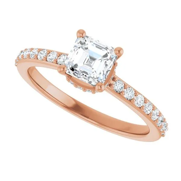 Hidden Halo-Style Engagement Ring Image 5 Mark Jewellers La Crosse, WI