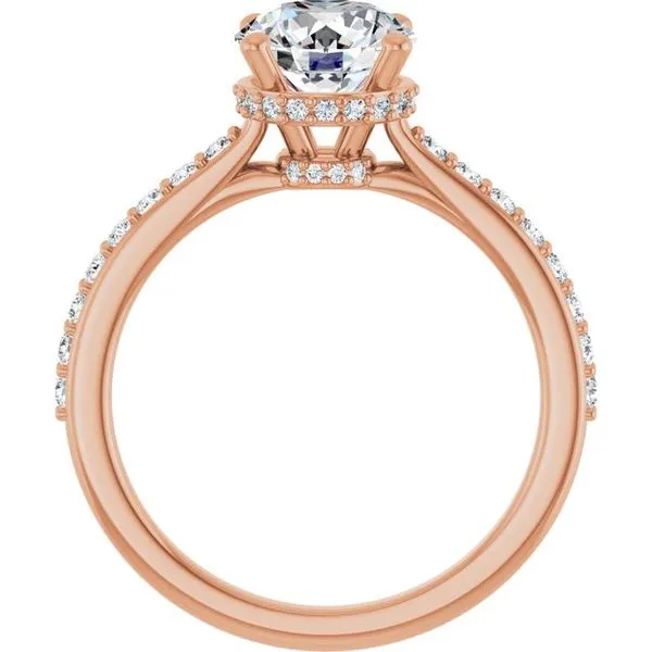 Hidden Halo-Style Engagement Ring Image 2 Mark Jewellers La Crosse, WI