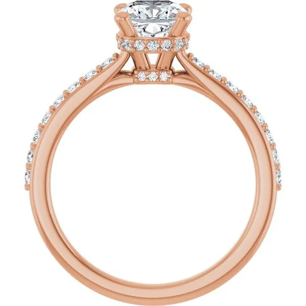 Hidden Halo-Style Engagement Ring Image 2 J. Thomas Jewelers Rochester Hills, MI