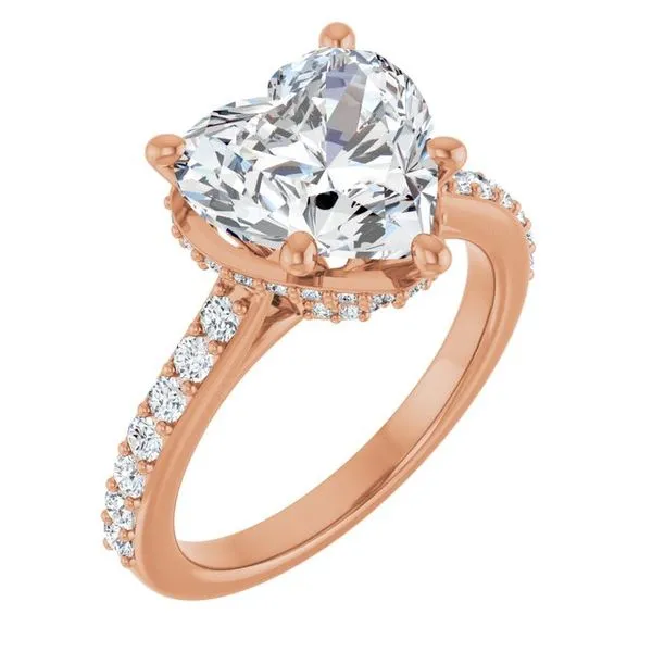 Hidden Halo-Style Engagement Ring J. Thomas Jewelers Rochester Hills, MI