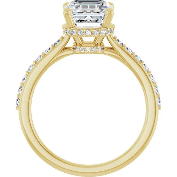 Hidden Halo-Style Engagement Ring Image 2 J. Thomas Jewelers Rochester Hills, MI