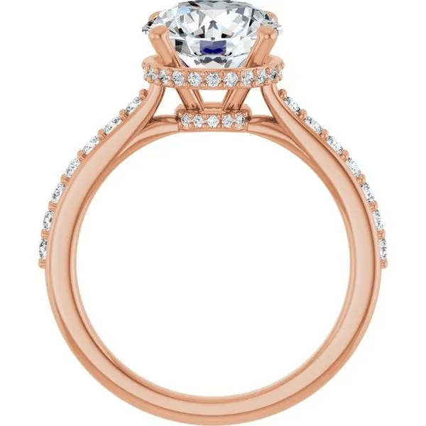 Hidden Halo-Style Engagement Ring Image 2 Mark Jewellers La Crosse, WI