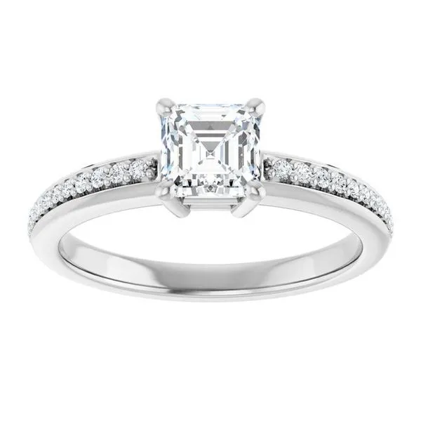 Accented Engagement Ring Image 3 Mark Jewellers La Crosse, WI