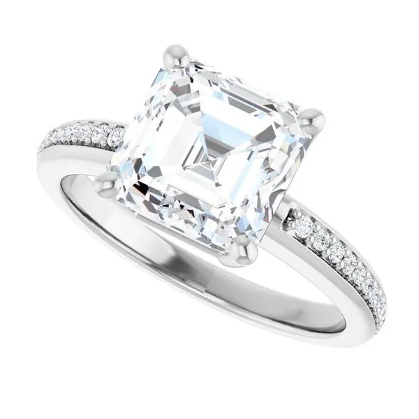 Solitaire Engagement Ring Image 5 Vulcan's Forge LLC KANSAS CITY, MO