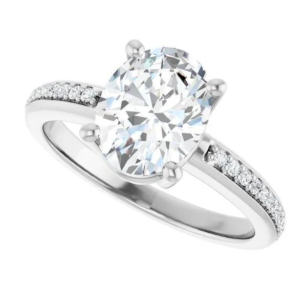 Solitaire Engagement Ring Image 5 Robison Jewelry Co. Fernandina Beach, FL