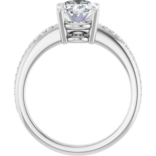 Solitaire Engagement Ring Image 2 Vulcan's Forge LLC KANSAS CITY, MO