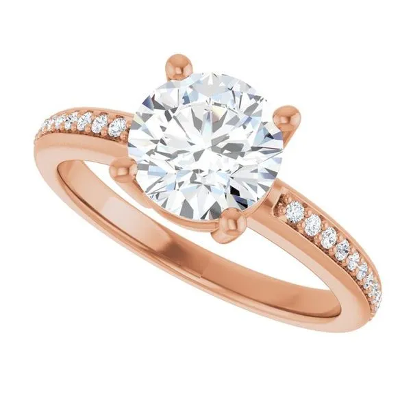 Solitaire Engagement Ring Image 5 Don's Jewelry & Design Washington, IA