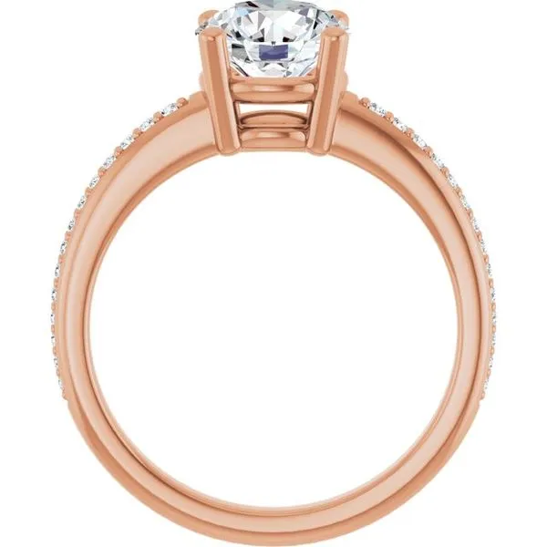 Solitaire Engagement Ring Image 2 Michael Szwed Jewelers Longmeadow, MA