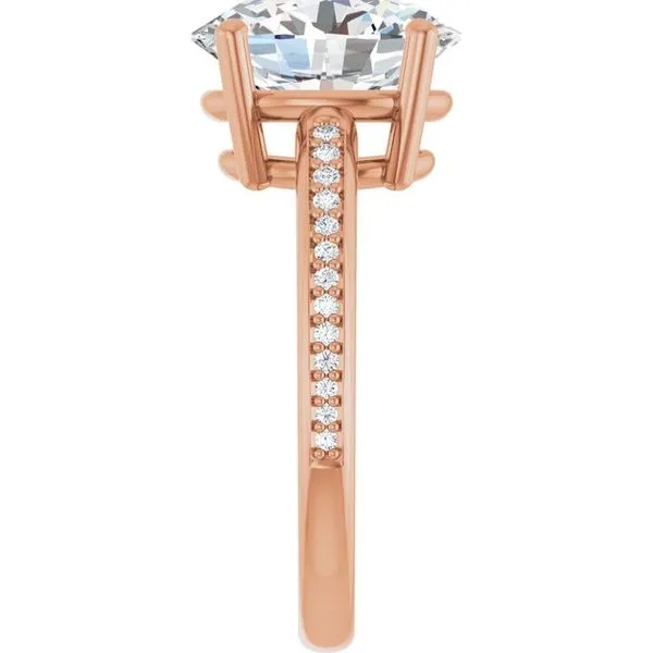 Solitaire Engagement Ring Image 4 House of Silva Wooster, OH